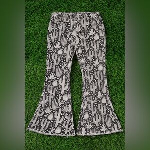 Desert Cactus Flare Jeans
